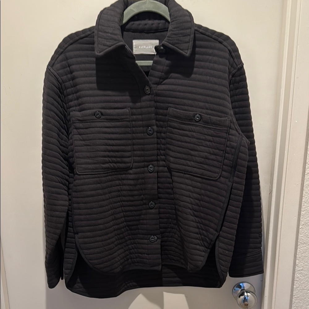 Everlane Black Quilted Jacket